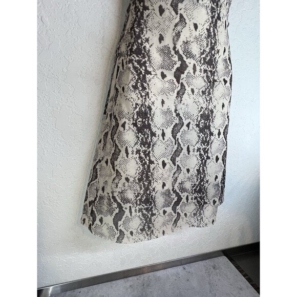 Stockholm Atelier & Other Stories  Snake print sheer mesh dress sz US 2 - Picture 4 of 12